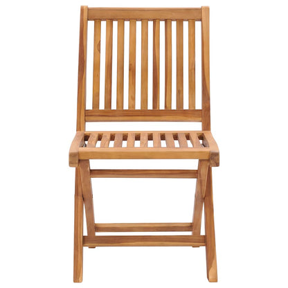 Skládací Zahradní Židle S Poduškami 8 Ks Masivní Teak Černá