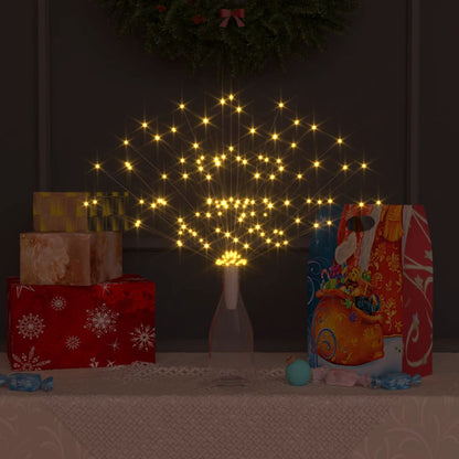 Venkovní Vánoční Ohňostroje 10 Ks Teplé Bílé 20 Cm 1 400 Led