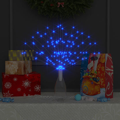 Venkovní Vánoční Ohňostroj Modrý 20 Cm 140 Led Diod