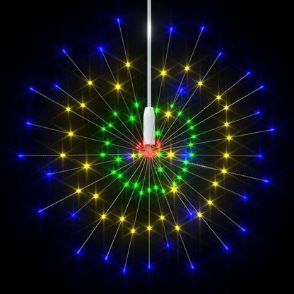 Venkovní Vánoční Ohňostroj 20 Cm 140 Led Diod