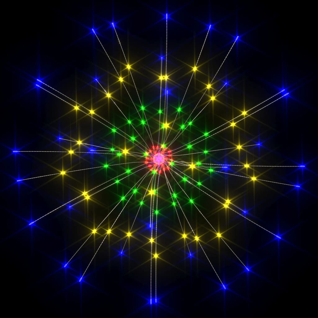 Venkovní Vánoční Ohňostroj 20 Cm 140 Led Diod