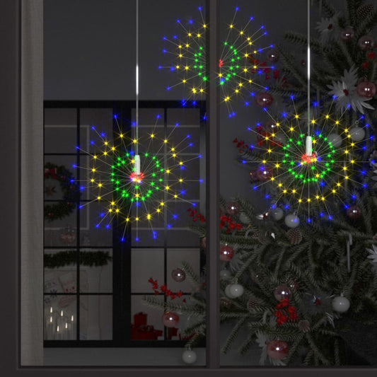 Venkovní Vánoční Ohňostroj 20 Cm 140 Led Diod