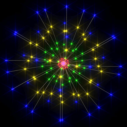 Venkovní Vánoční Ohňostroje 4 Ks Vícebarevné 20 Cm 560 Led Diod