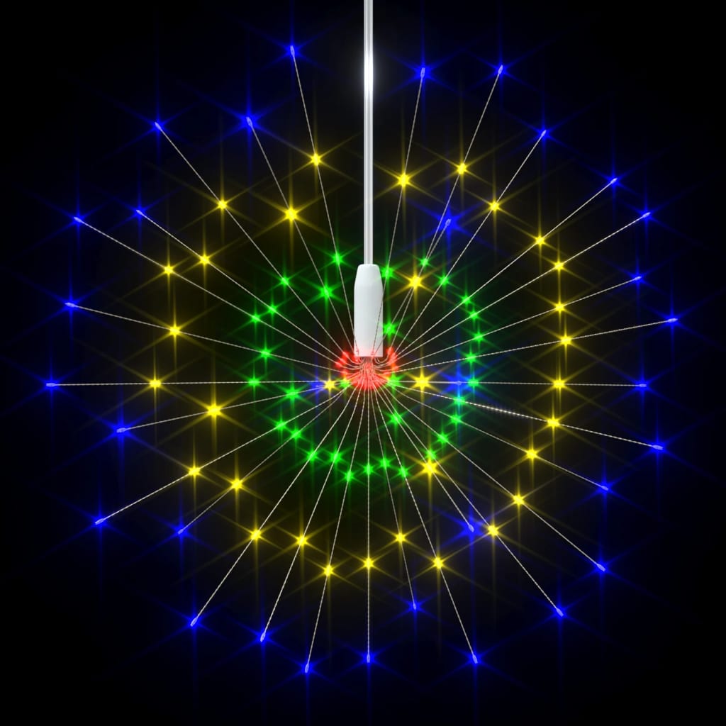 Venkovní Vánoční Ohňostroje 10 Ks Vícebarevné 20 Cm 1 400 Led