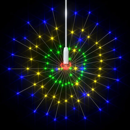 Venkovní Vánoční Ohňostroje 10 Ks Vícebarevné 20 Cm 1 400 Led