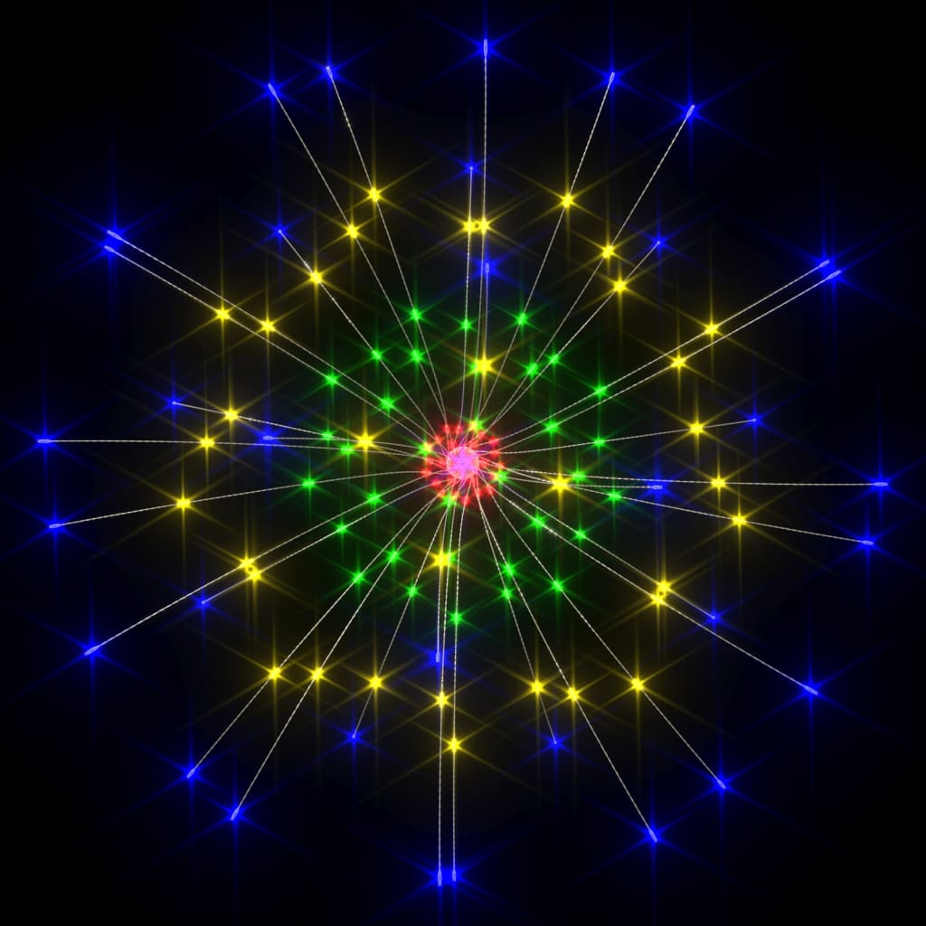 Venkovní Vánoční Ohňostroje 10 Ks Vícebarevné 20 Cm 1 400 Led