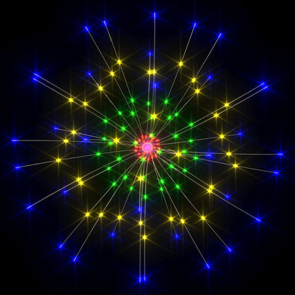 Venkovní Vánoční Ohňostroje 10 Ks Vícebarevné 20 Cm 1 400 Led