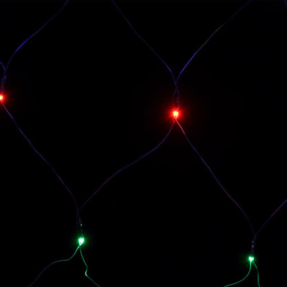 Vánoční Světelná Síť Barevná 3 X 3 M 306 Led Vnitřní I Venkovní