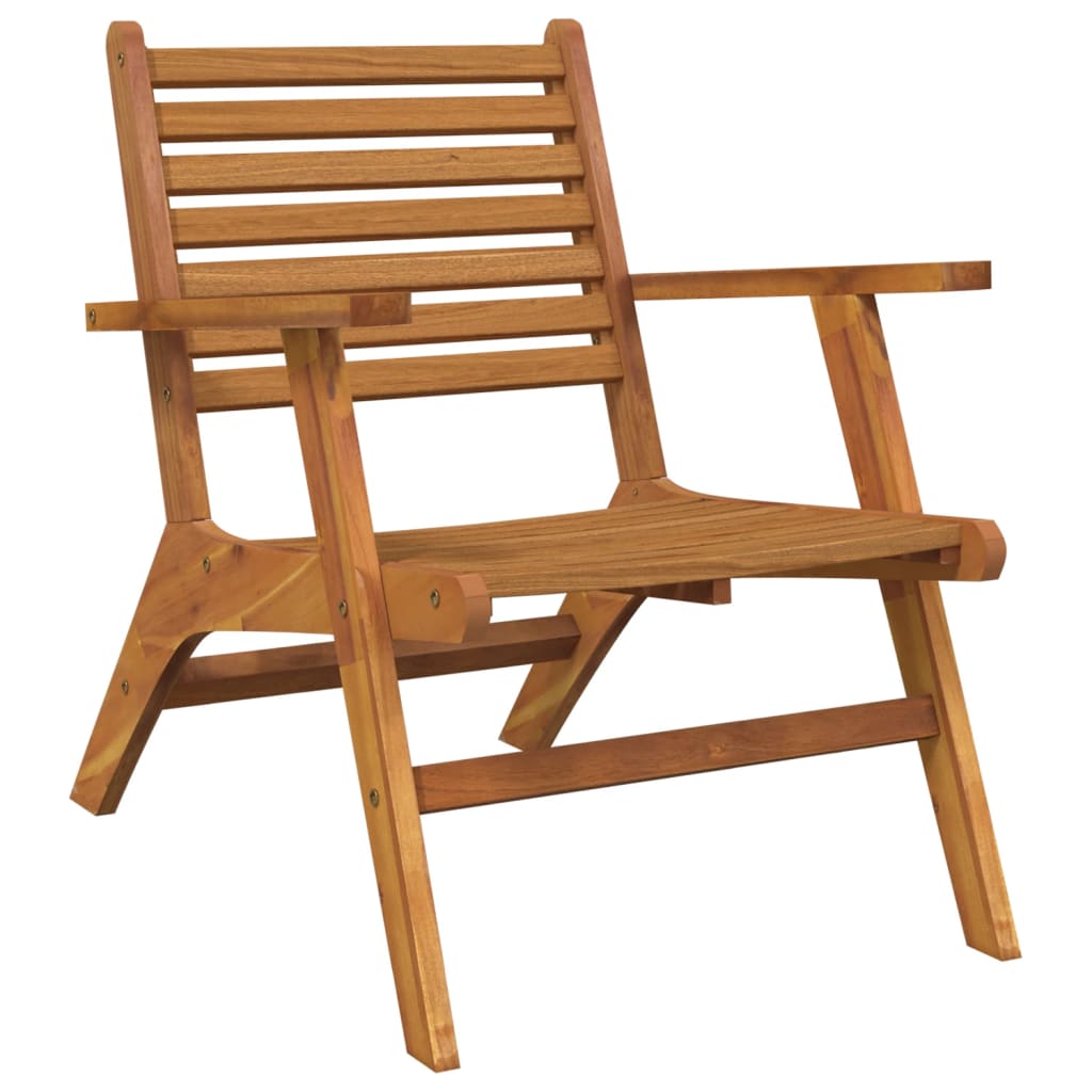 3Dílný Bistro Set Masivní Akáciové Dřevo