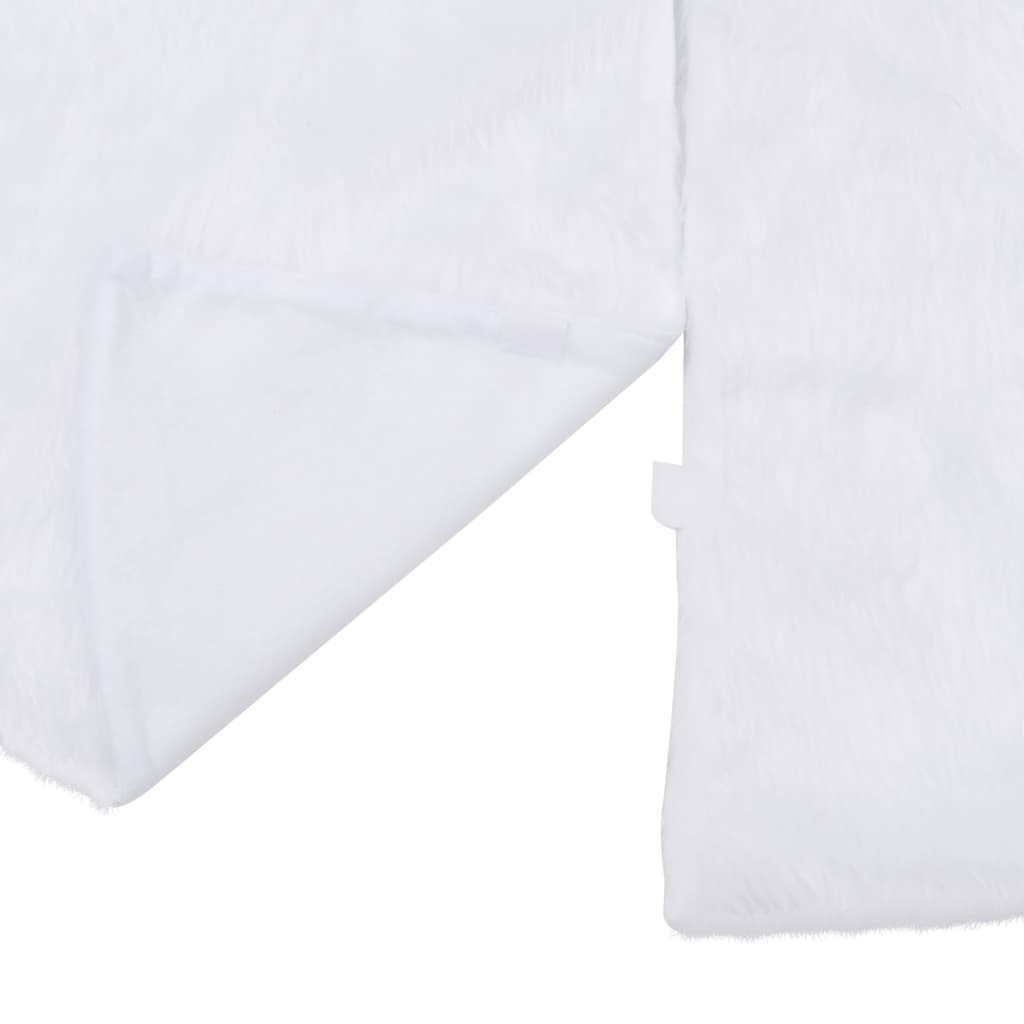 Podložka Pod Vánoční Stromek Bílá Umělá Kůže