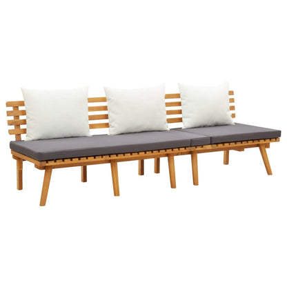 Zahradní Denní Postel 200X65 Cm Masivní Akáciové Dřevo