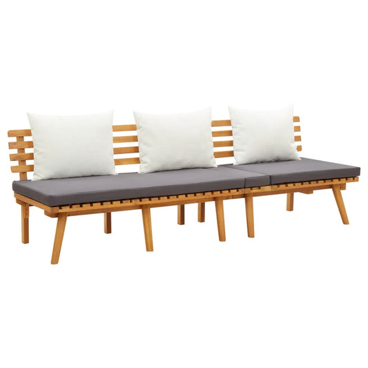 Zahradní Denní Postel 200X65 Cm Masivní Akáciové Dřevo