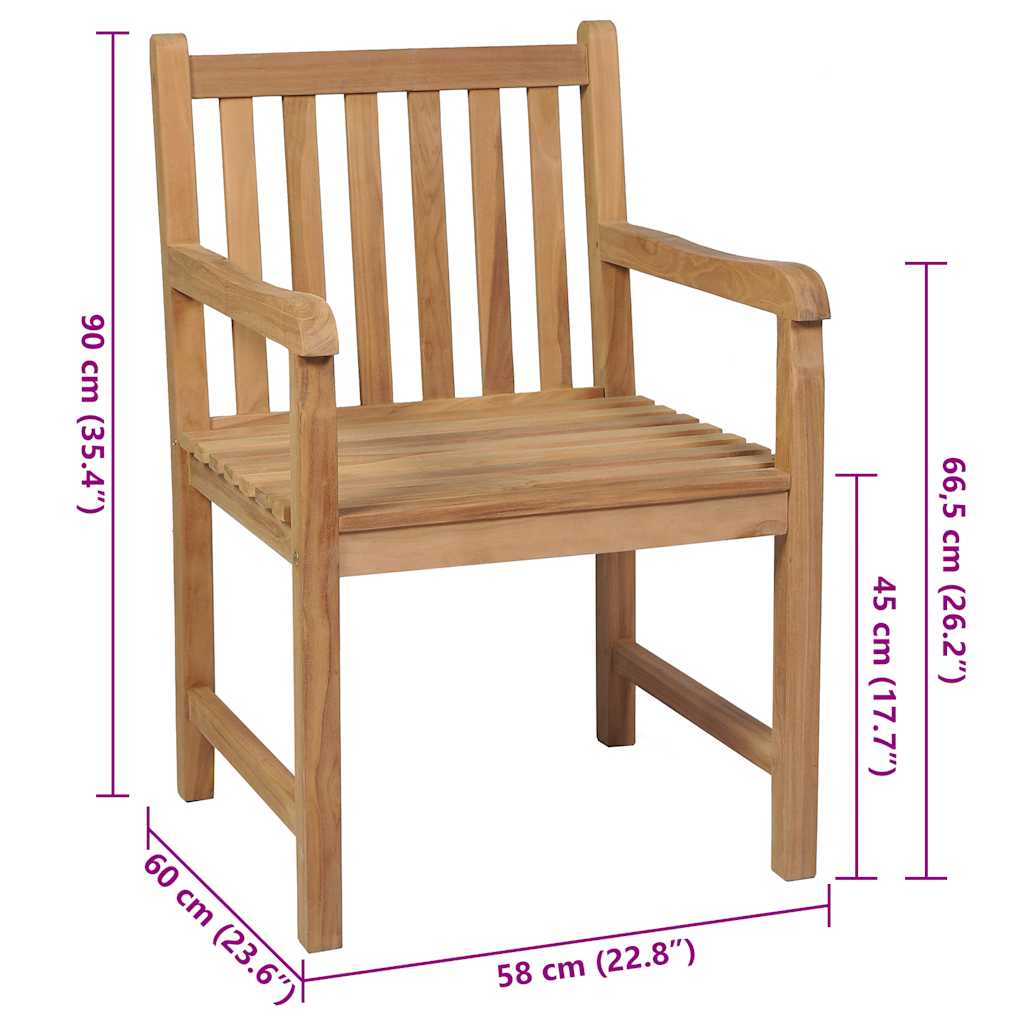 Zahradní Židle 8 Ks Taupe Podušky Masivní Teak