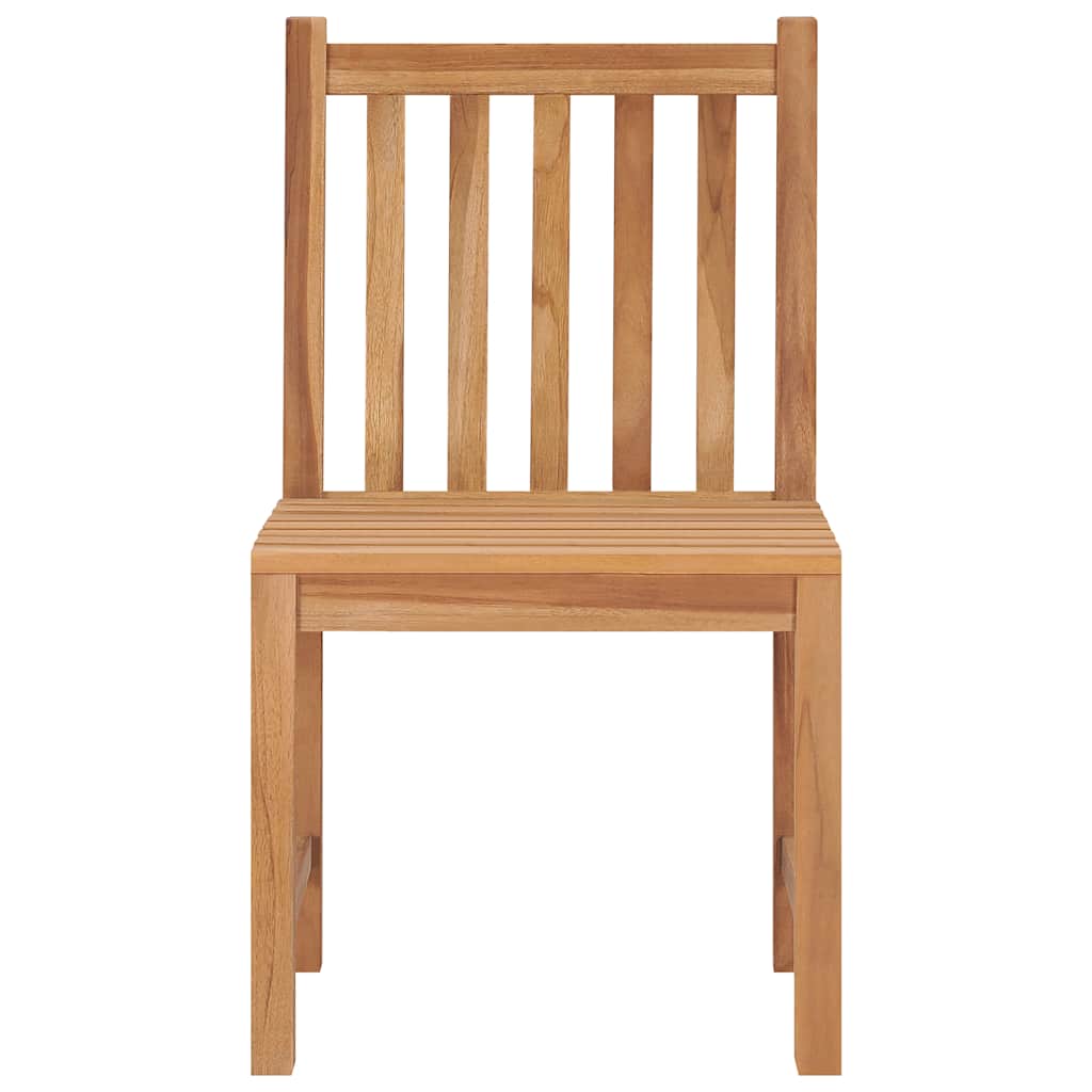 Zahradní Židle 4 Ks S Poduškami Masivní Teak