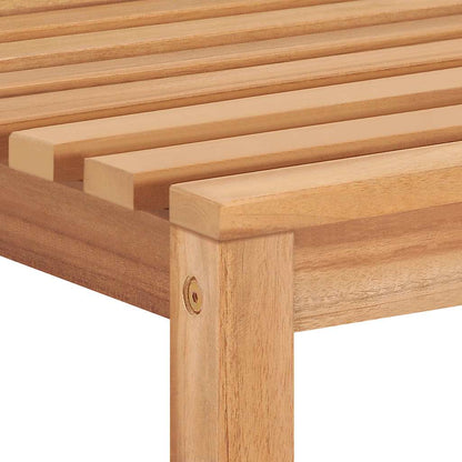Zahradní Židle S Poduškami 4 Ks Masivní Teak
