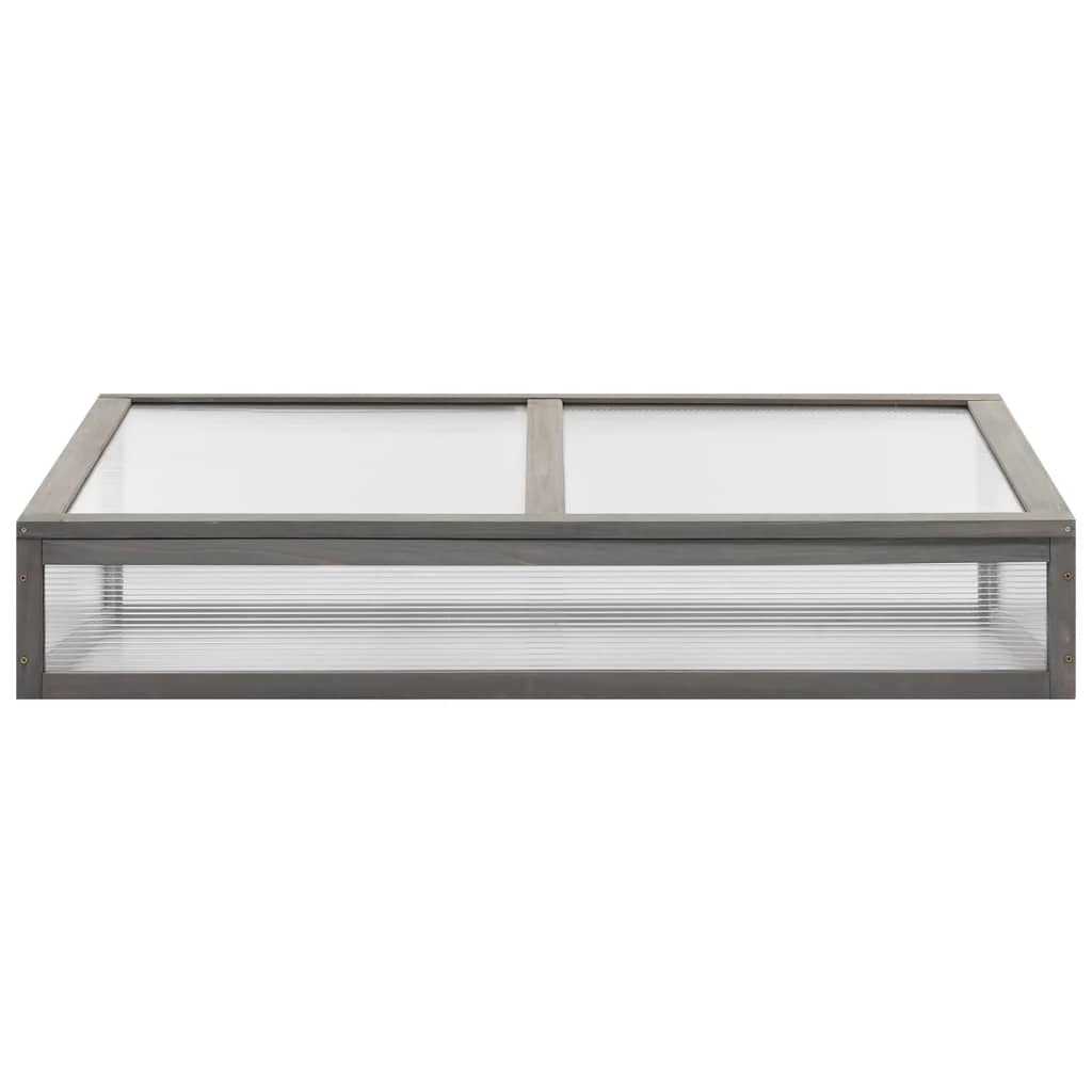 Vyvýšený Záhon S Pařeništěm 110 X 54 X 120 Cm Masivní Jedle