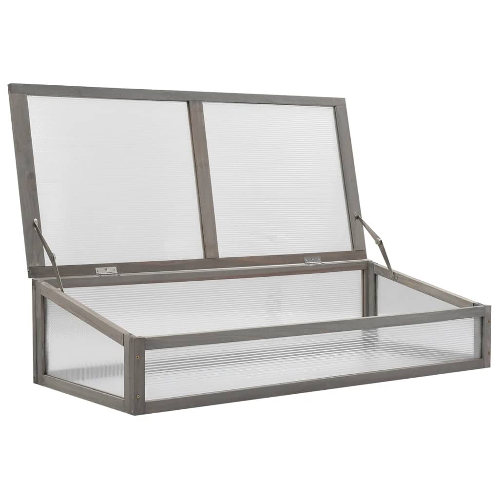 Vyvýšený Záhon S Pařeništěm 110 X 54 X 120 Cm Masivní Jedle