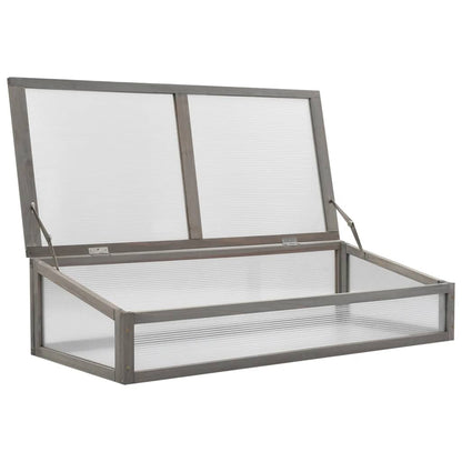 Vyvýšený Záhon S Pařeništěm 110 X 54 X 120 Cm Masivní Jedle