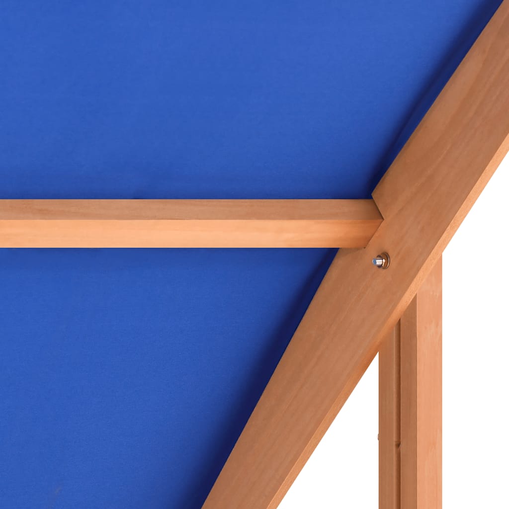 Pískoviště Se Stříškou Jedlové Dřevo 112 X 112 X 112 Cm