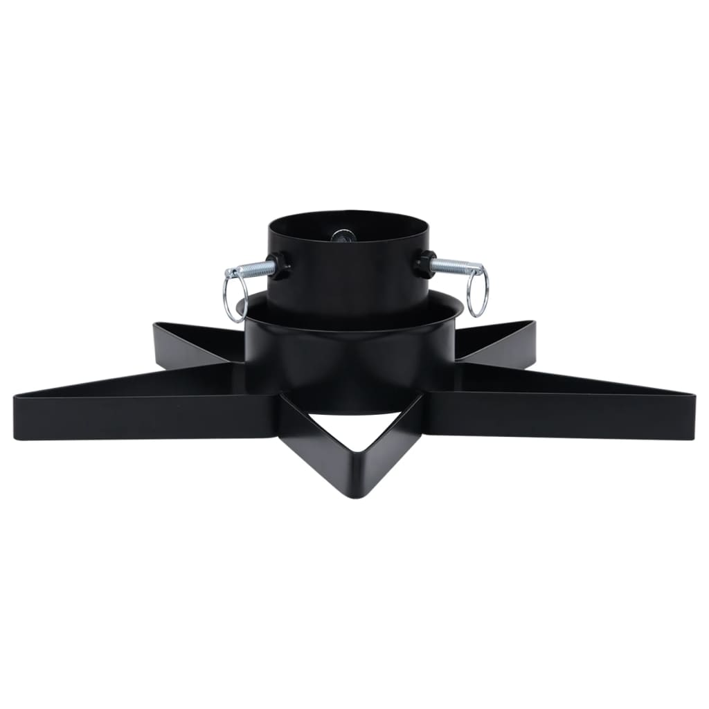 Stojan Na Vánoční Stromek Černý 47 X 47 X 13,5 Cm