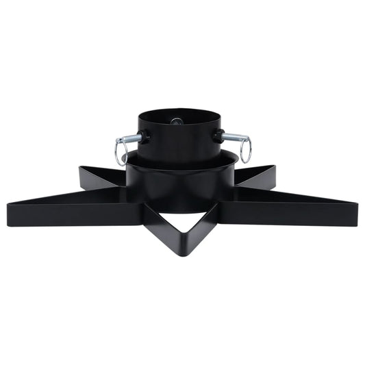 Stojan Na Vánoční Stromek Černý 47 X 47 X 13,5 Cm