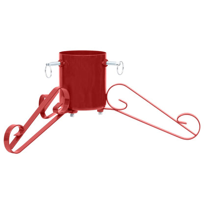 Stojan Na Vánoční Stromek Červený 58 X 58 X 21 Cm