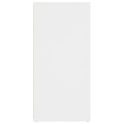 Příborník Bílý 160 X 36 X 75 Cm Kompozitní Dřevo