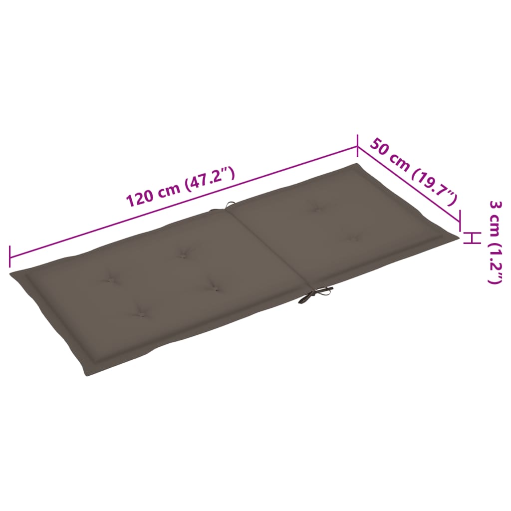 Zahradní Polohovací Židle S Poduškami 8 Ks Šedé Akáciové Dřevo