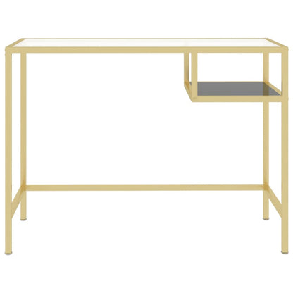 Pc Stůl Průhledný 100 X 36 X 74 Cm Tvrzené Sklo