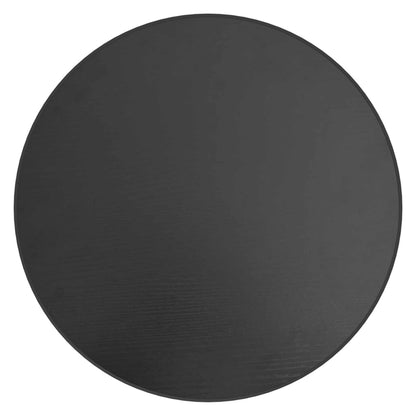 Čajový Stolek Černý Ø 35 Cm Mdf