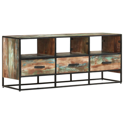 Tv Stolek 110 X 30 X 45 Cm Masivní Recyklované Dřevo