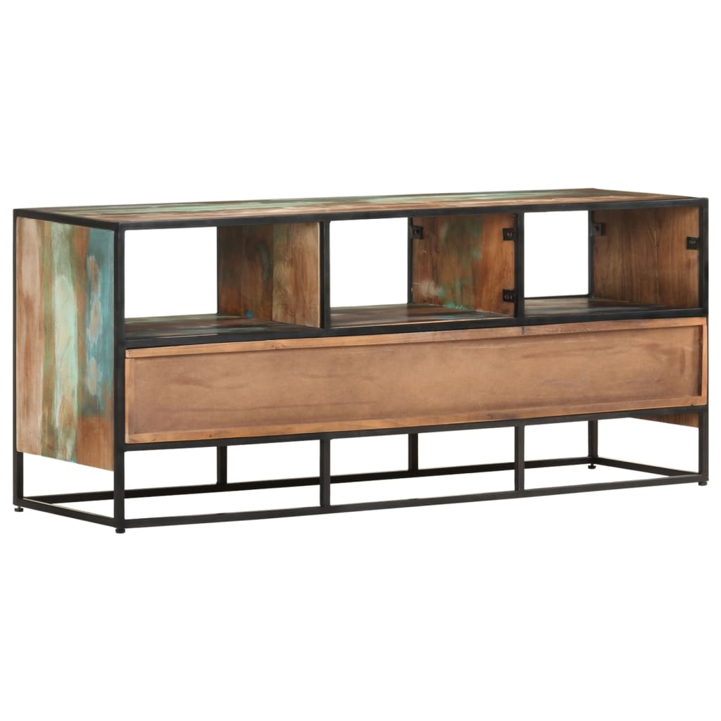 Tv Stolek 110 X 30 X 45 Cm Masivní Recyklované Dřevo