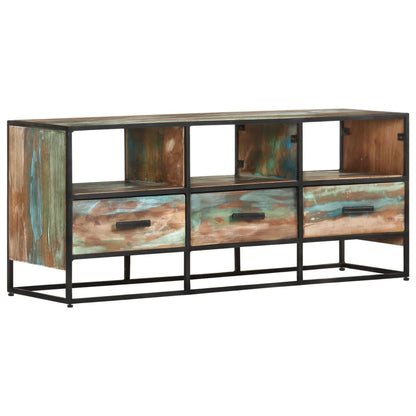 Tv Stolek 110 X 30 X 45 Cm Masivní Recyklované Dřevo
