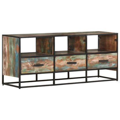 Tv Stolek 110 X 30 X 45 Cm Masivní Recyklované Dřevo
