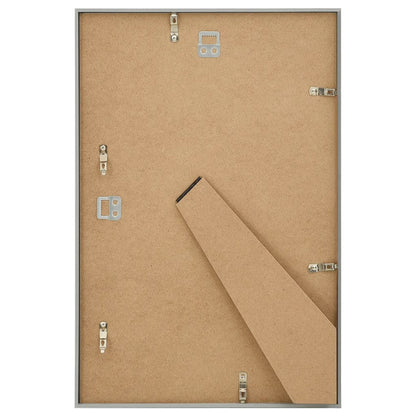 Fotorámečky Koláž 3 Ks Na Zeď Nebo Stůl Stříbrné Mdf