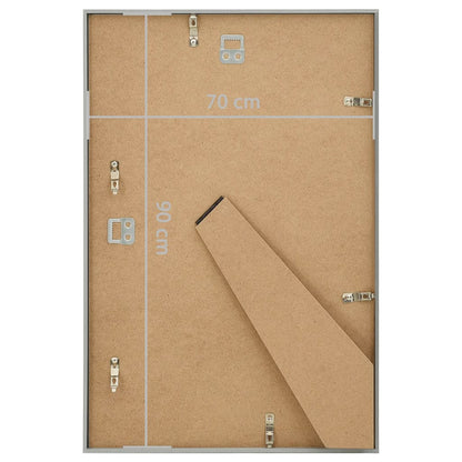 Fotorámečky Koláž 3 Ks Na Zeď Nebo Stůl Stříbrné Mdf