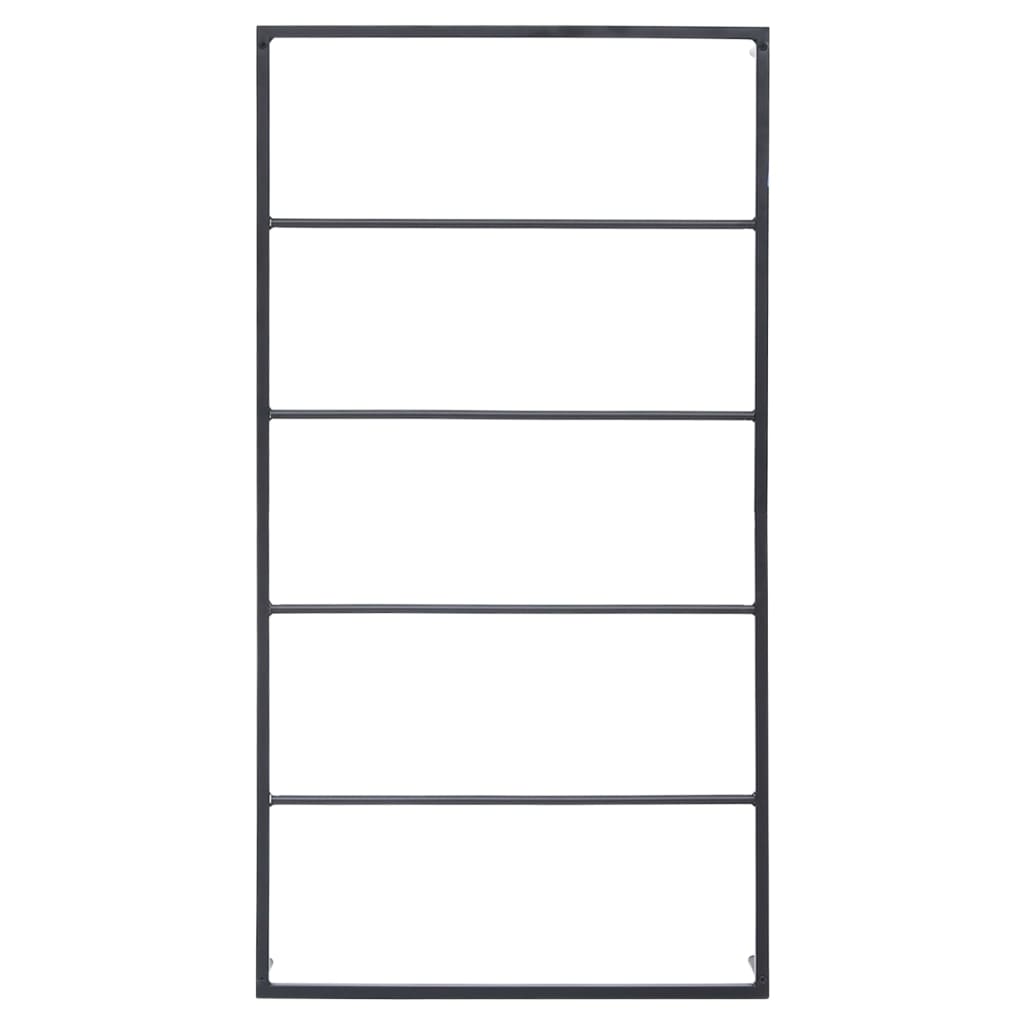 Věšák Na Ručníky Černý Ocel