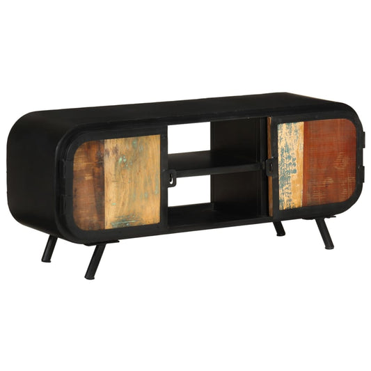 Tv Stolek 110 X 30 X 45 Cm Masivní Recyklované Dřevo