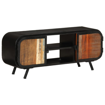 Tv Stolek 110 X 30 X 45 Cm Masivní Recyklované Dřevo