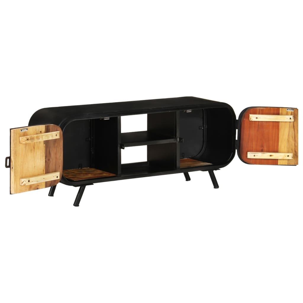 Tv Stolek 110 X 30 X 45 Cm Masivní Recyklované Dřevo