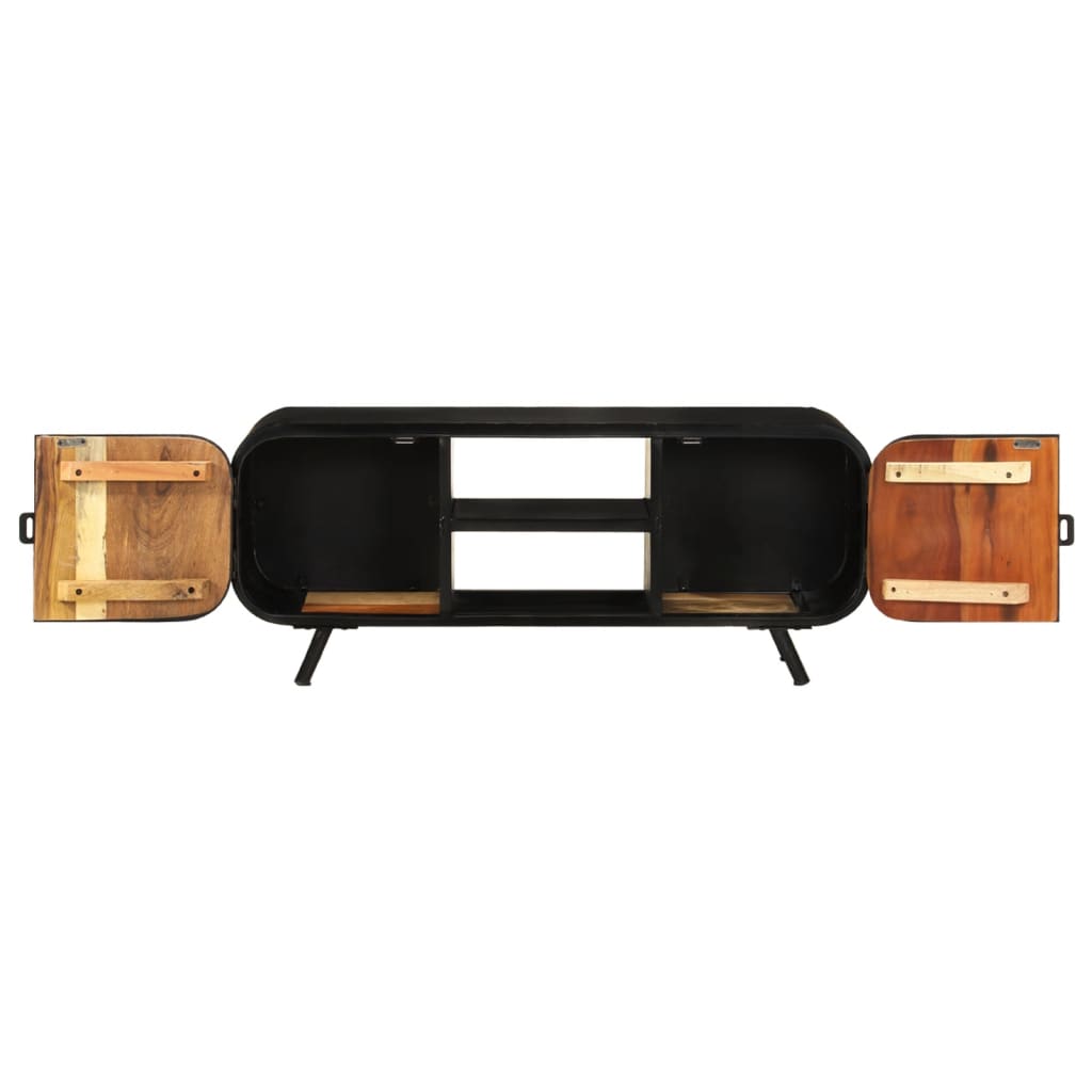 Tv Stolek 110 X 30 X 45 Cm Masivní Recyklované Dřevo
