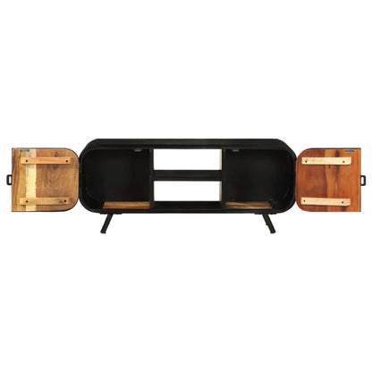 Tv Stolek 110 X 30 X 45 Cm Masivní Recyklované Dřevo