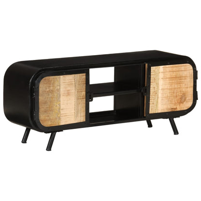 Tv Stolek 110 X 30 X 45 Cm Hrubé Mangovníkové Dřevo