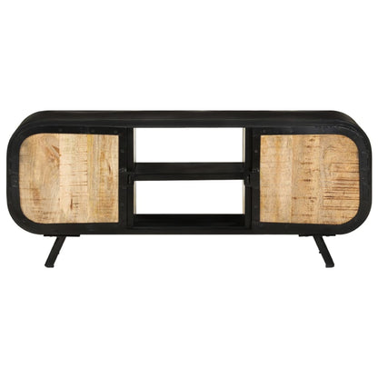 Tv Stolek 110 X 30 X 45 Cm Hrubé Mangovníkové Dřevo