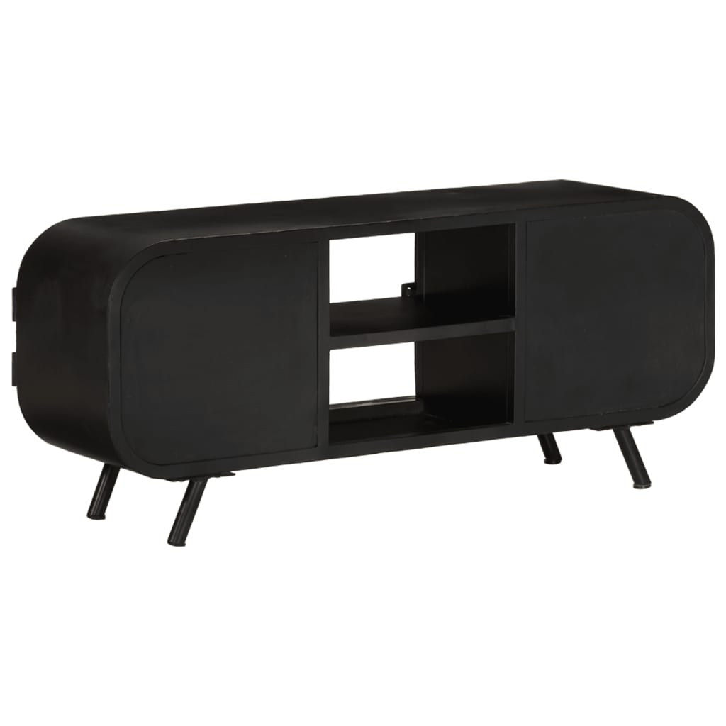 Tv Stolek 110 X 30 X 45 Cm Hrubé Mangovníkové Dřevo