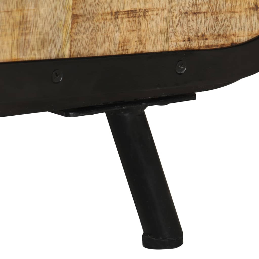 Tv Stolek 110 X 30 X 45 Cm Hrubé Mangovníkové Dřevo