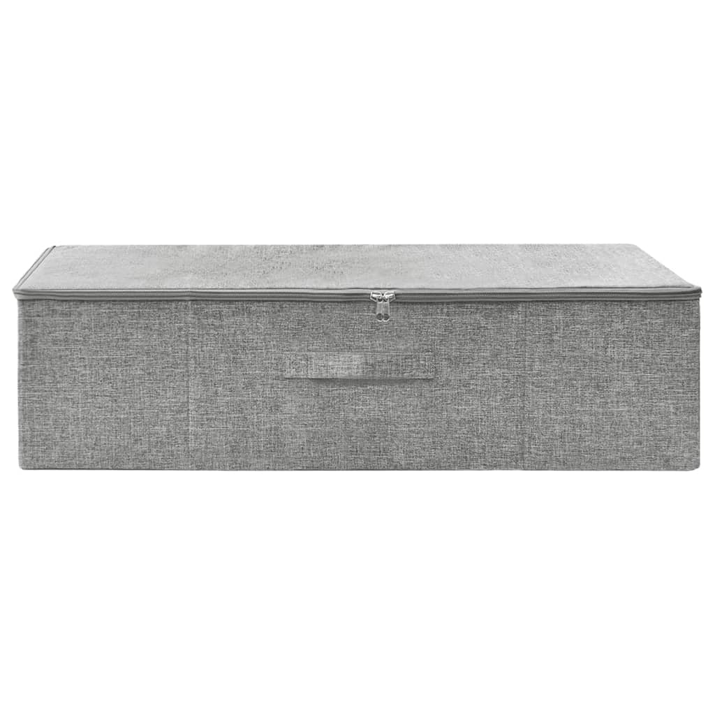 Úložný Box Textil 70 X 40 X 18 Cm Šedý