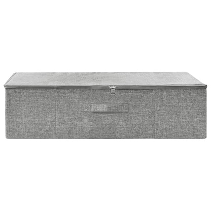 Úložný Box Textil 70 X 40 X 18 Cm Šedý