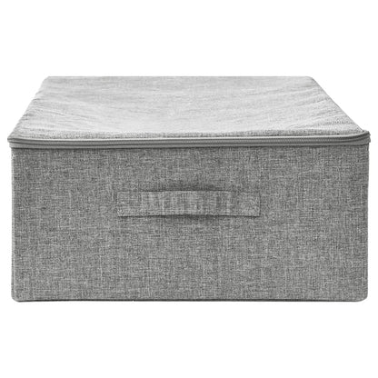 Úložný Box Textil 70 X 40 X 18 Cm Šedý
