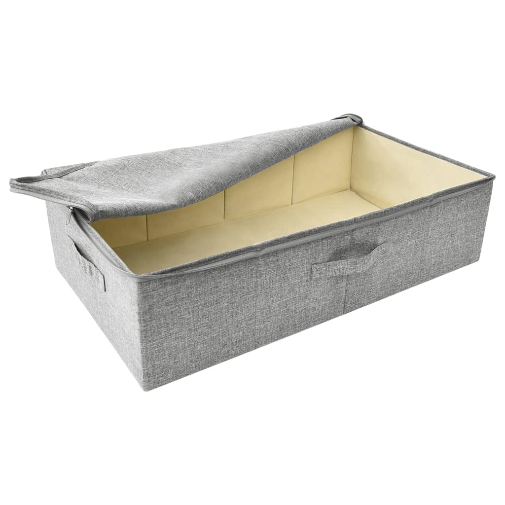 Úložný Box Textil 70 X 40 X 18 Cm Šedý